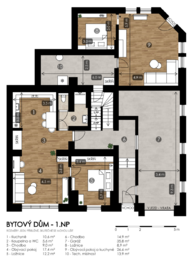 Prodej nájemního (činžovního) domu 386 m², Olomouc