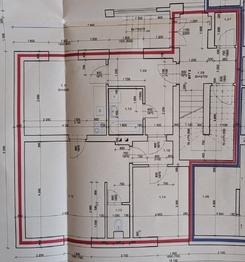 Půdorys 1 NP - Prodej domu 239 m², Humpolec