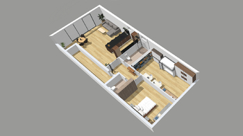 Prodej bytu 3+kk v osobním vlastnictví 79 m², Boršov nad Vltavou
