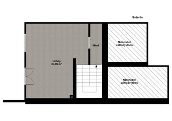 suterén - Prodej domu 198 m², Plzeň