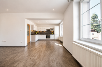 Kuchyň  - Pronájem bytu 3+kk v osobním vlastnictví 68 m², Velké Poříčí