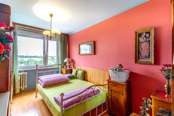 Ložnice  - Prodej bytu 3+1 v družstevním vlastnictví 68 m², Praha 9 - Kyje