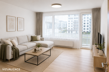 Pronájem bytu 2+kk v osobním vlastnictví 53 m², Praha 10 - Dolní Měcholupy