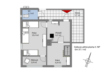 Prodej chaty / chalupy 55 m², Ivančice