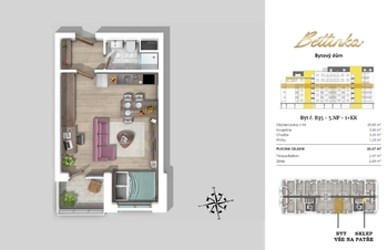 Pronájem bytu 1+kk v osobním vlastnictví 36 m², Plzeň