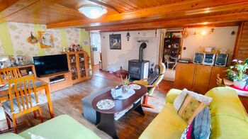 Obývací pokoj - Prodej chaty / chalupy 68 m², Markvartice