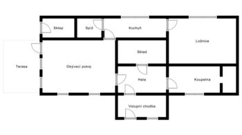 Prodej chaty / chalupy 68 m², Markvartice