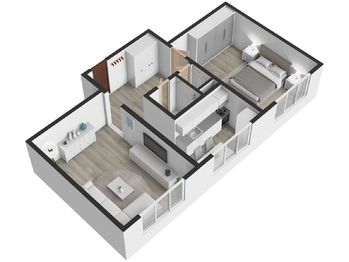 Prodej bytu 2+1 v osobním vlastnictví 55 m², Chomutov