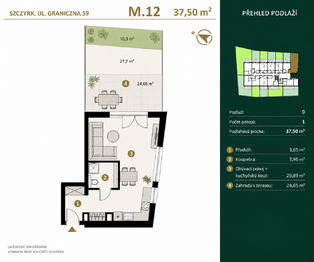 Prodej bytu 1+kk v osobním vlastnictví 38 m², Szczyrk