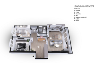 Lucie Krechterová I +420 721 415 122 I lucie.krechterova@remax.cz - Prodej bytu 3+kk v osobním vlastnictví 55 m², Ostrava