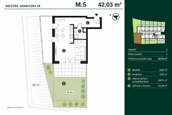 Prodej bytu 1+kk v osobním vlastnictví 42 m², Szczyrk