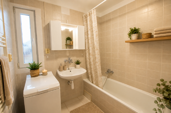 koupelna - Prodej bytu 3+1 v osobním vlastnictví 66 m², České Budějovice