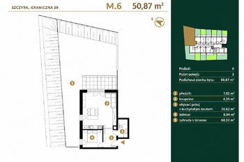 Prodej bytu 2+kk v osobním vlastnictví 51 m², Szczyrk