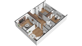 Prodej bytu 3+1 v osobním vlastnictví 68 m², Most