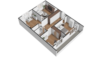 Prodej bytu 3+1 v osobním vlastnictví 68 m², Most