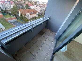 Lodžie - Pronájem bytu 2+kk v osobním vlastnictví 54 m², Praha 4 - Modřany