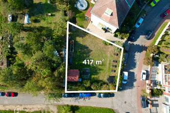 Prodej pozemku 417 m², Praha 4 - Braník