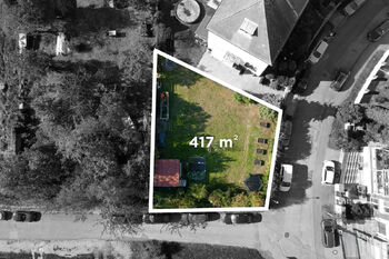 Prodej pozemku 417 m², Praha 4 - Braník