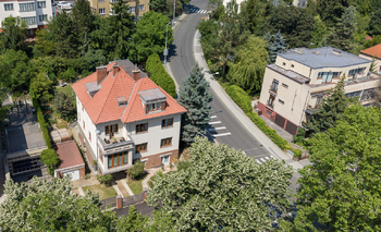 Pohled na dům - Prodej domu 400 m², Praha 6 - Dejvice