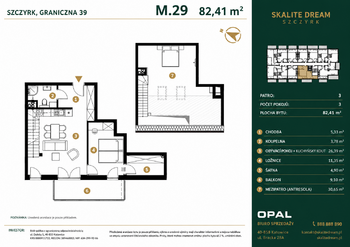 Prodej bytu 3+kk v osobním vlastnictví 82 m², Szczyrk