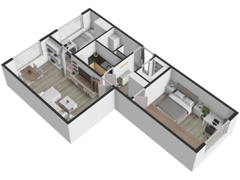 Prodej bytu 3+1 v osobním vlastnictví 61 m², Děčín