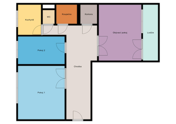 Prodej bytu 3+1 v družstevním vlastnictví 69 m², Praha 8 - Čimice