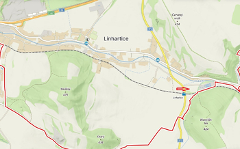 Prodej pozemku 12284 m², Linhartice