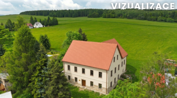 Vizualizace - Prodej nájemního (činžovního) domu 590 m², Kovářská