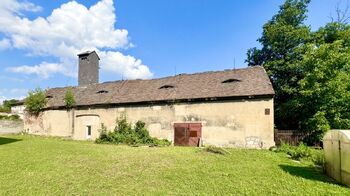 původní stav - Prodej zemědělského objektu 1305 m², Hostomice