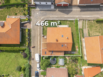 hranice pozemku - Prodej domu 150 m², Hrochův Týnec