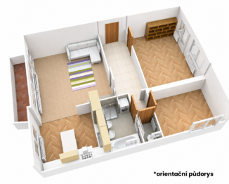 Pronájem bytu 3+kk v osobním vlastnictví 82 m², Olomouc