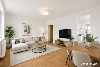 vizualizace - Pronájem bytu 3+kk v osobním vlastnictví 53 m², Praha 4 - Záběhlice