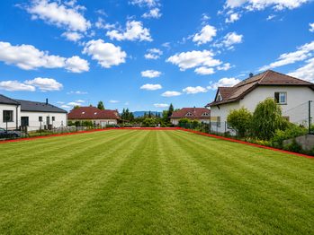 pohled od východu s výhledem na Kleť - Prodej pozemku 1132 m², Srubec 