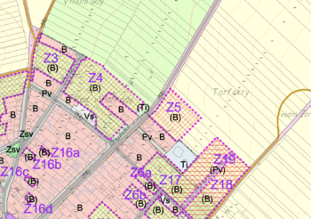 Prodej pozemku 6921 m², Ivaň