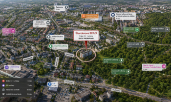 Pronájem bytu 1+kk v osobním vlastnictví 64 m², Praha 9 - Letňany
