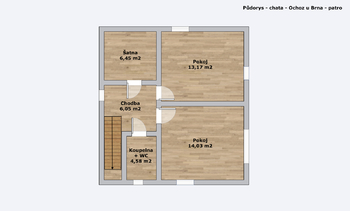 Prodej chaty / chalupy 91 m², Ochoz u Brna