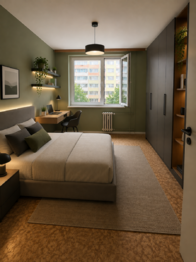 VIZUALIZACE - Prodej bytu 3+1 v osobním vlastnictví 73 m², Praha 5 - Stodůlky