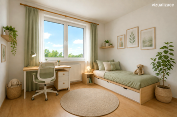 Prodej bytu 2+1 v osobním vlastnictví 58 m², Praha 9 - Horní Počernice