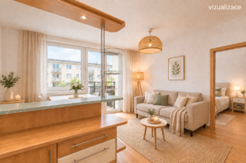 Prodej bytu 2+1 v osobním vlastnictví 58 m², Praha 9 - Horní Počernice