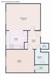 Prodej bytu 2+kk v osobním vlastnictví 54 m², Brno