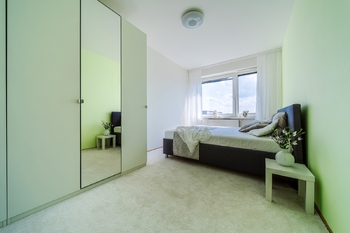Prodej světlého, prostorného a příjemného bytu 2+kk s lodžií, 61 m², Říčanská, Brno - Bystrc - Prodej bytu 2+kk v osobním vlastnictví 61 m², Brno