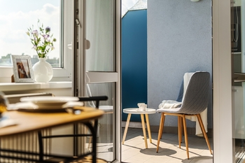 Prodej světlého, prostorného a příjemného bytu 2+kk s lodžií, 61 m², Říčanská, Brno - Bystrc - Prodej bytu 2+kk v osobním vlastnictví 61 m², Brno