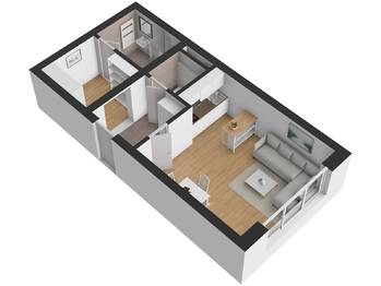 Pronájem bytu 1+kk v osobním vlastnictví 41 m², Žatec