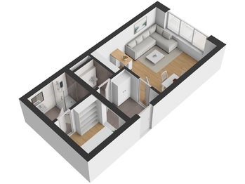 Pronájem bytu 1+kk v osobním vlastnictví 41 m², Žatec