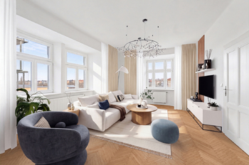 Prodej bytu 3+1 v osobním vlastnictví 99 m², Praha 5 - Smíchov