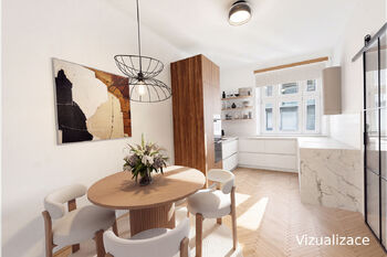 Prodej bytu 3+1 v osobním vlastnictví 99 m², Praha 5 - Smíchov