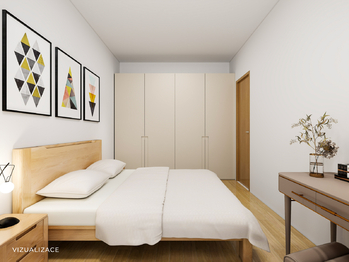 vizualizace - Prodej bytu 3+kk v osobním vlastnictví 64 m², Praha 10 - Hostivař