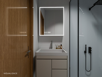 vizualizace - Prodej bytu 3+kk v osobním vlastnictví 64 m², Praha 10 - Hostivař