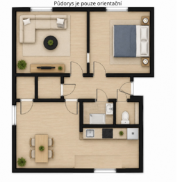 Prodej bytu 3+kk v osobním vlastnictví 60 m², Bartošovice v Orlických horách