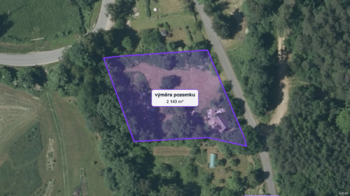 Prodej pozemku 2143 m², Prachatice